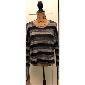 Striped Lightweight Knit Sweater
